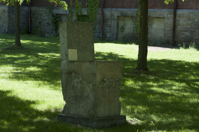 Photograph of Cement Chair - AO-00129-001.jpg