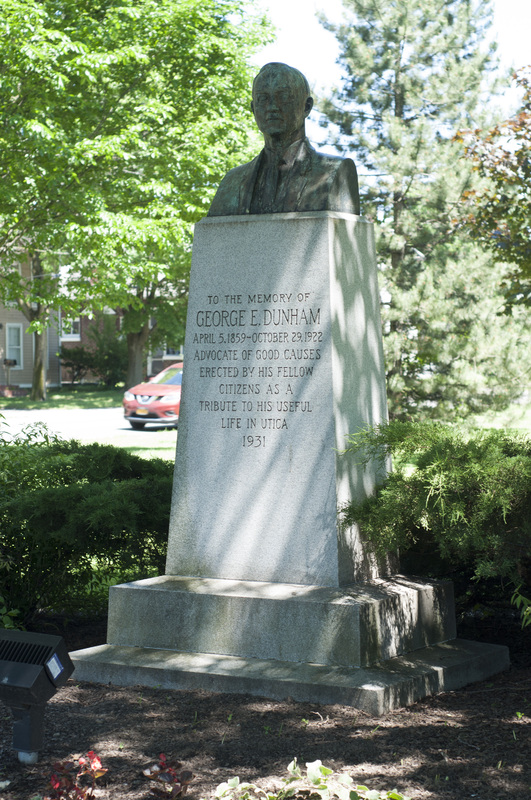 Photograph of George E. Dunham Memorial Statue - AO-00131-004.jpg