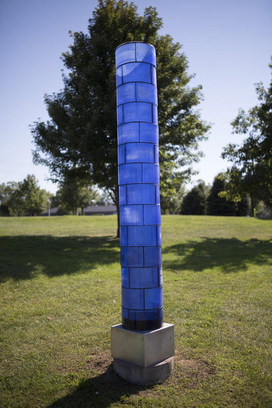 Photograph of Blue Light Column - AO-00163-010.jpg