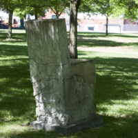 Photograph of Cement Chair - AO-00129-002.jpg
