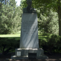 Photograph of George E. Dunham Memorial Statue - AO-00131-001.jpg