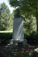Photograph of George E. Dunham Memorial Statue - AO-00131-001.jpg